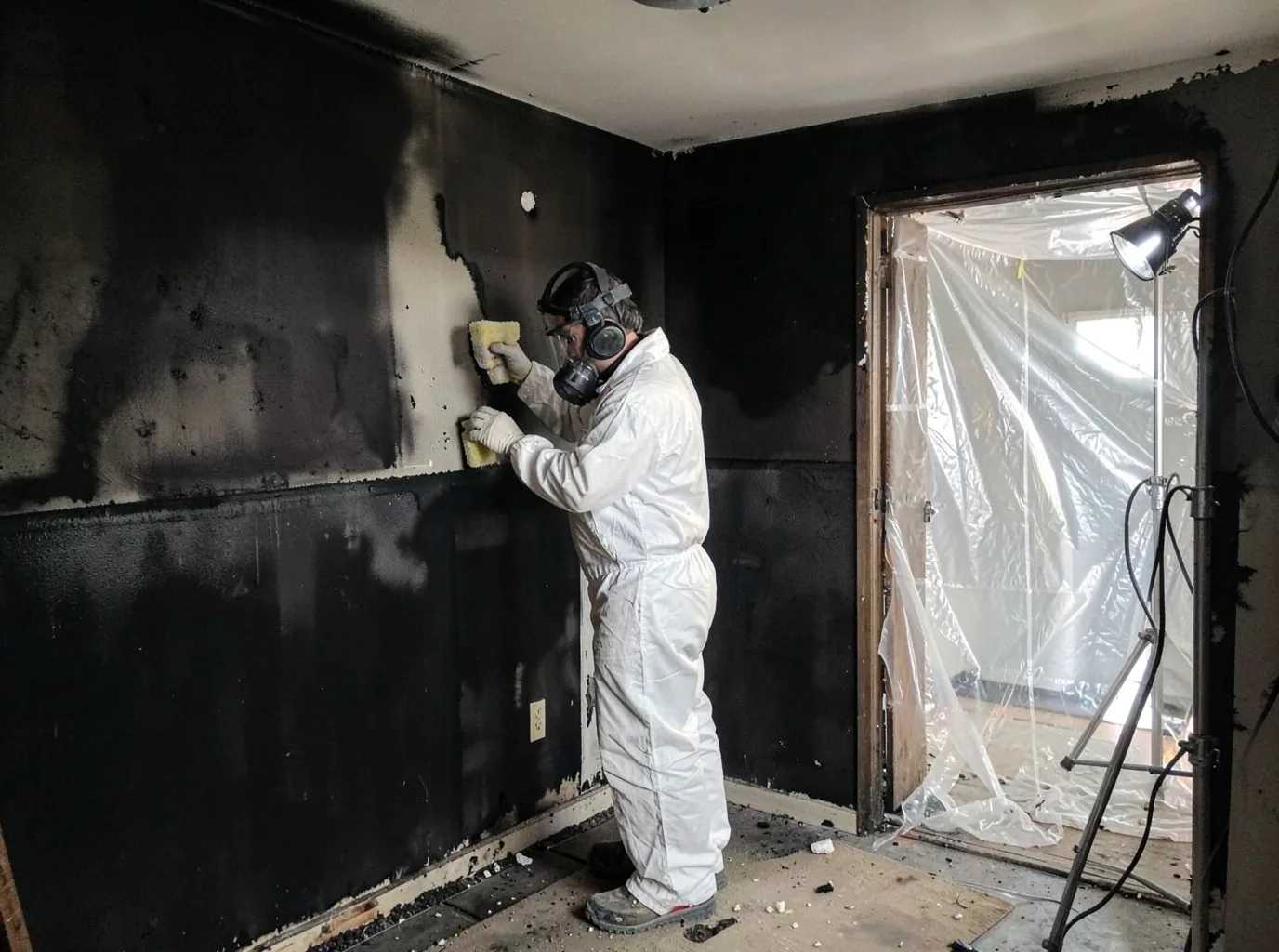 Fire Damage Restoration company in Republic, MI